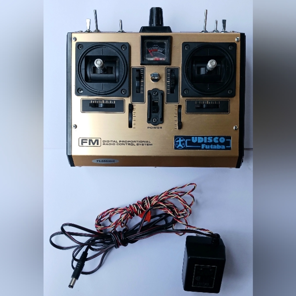 UDISCO FUTABA FP-T7FG/K Digital Airplane FM Transmitter Radio Control w/ Charger